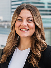 Professional headshot portrait of Kirsten