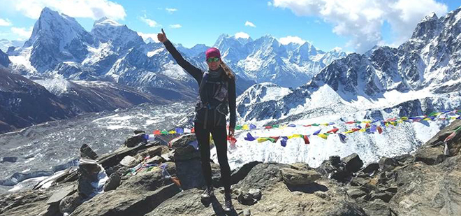 At the end of her 17-day Himalayan trek, Moda claims manager Regina Klettke summarized the trip in a Facebook post: 