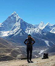 Klettke called Nepal’s Ama Dablam “my favorite mountain.”<