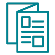 Icon of a notebook all about menopause