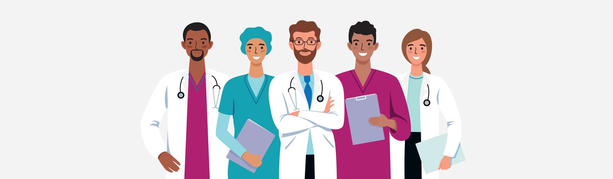 Better care starts with the right team, a group of doctors eager to help