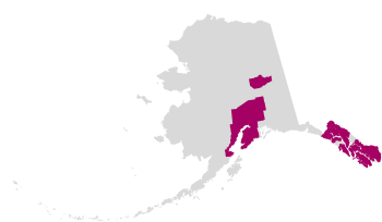 Alaska Pioneer map