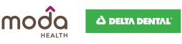 Moda Health and Delta Dental logos